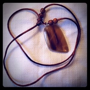 Cow Horn Necklace